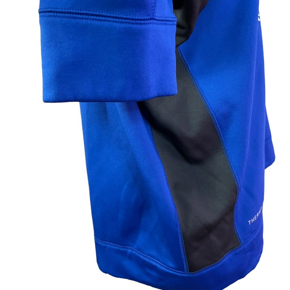 Nike | Men's Blue Therma-Fit Fleece lined Long Sleeve Athletic Sweatshirt 2XL - Picture 6 of 7